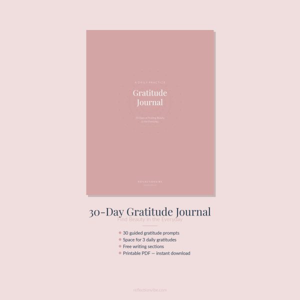 30-Day Gratitude Journal