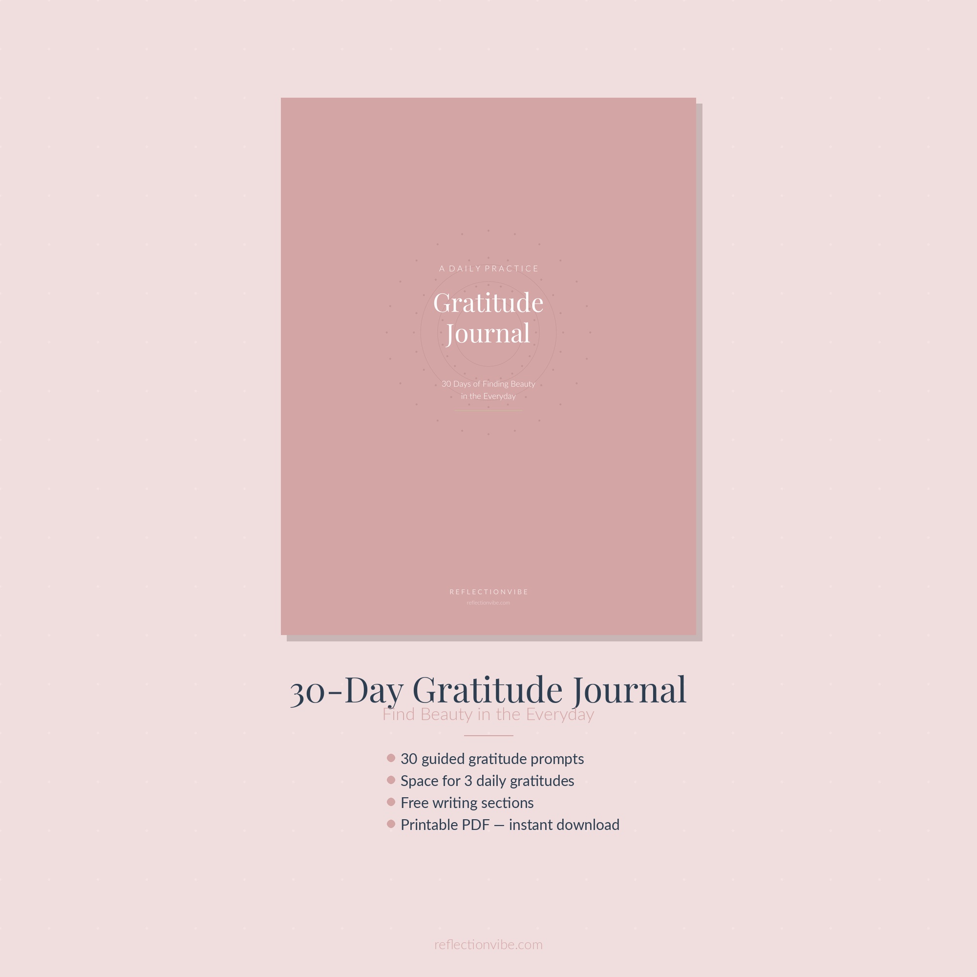 30-Day Gratitude Journal