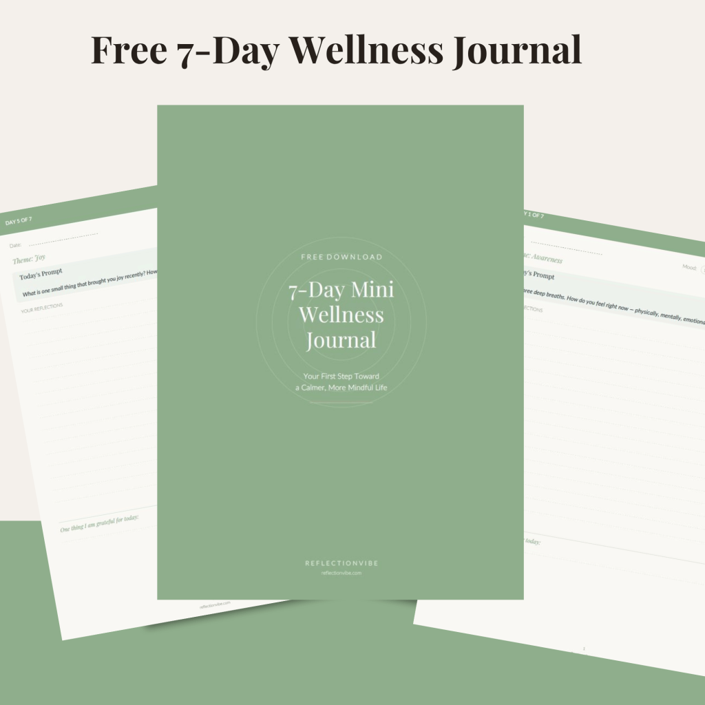 Free 7-Day Wellness Journal ReflectionVibe