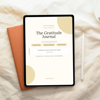 The_Gratitude_Journal_ReflectionVibe_Front