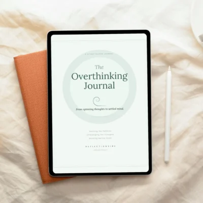 The_Overthinking_Journal_ReflectionVibe_Front
